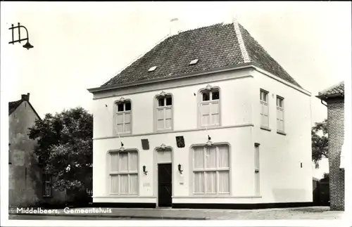 Ak Middelbeers Nordbrabant Niederlande, Gemeentehuis
