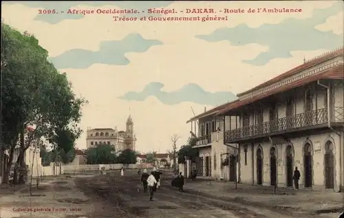 Ak Dakar Senegal, Trésor et Gouvernement général