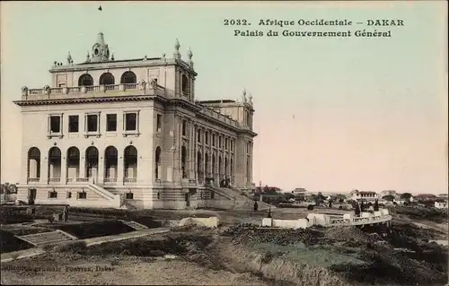 Ak Dakar Senegal, Afrique Occidentale, Palais du Gouvernement Général