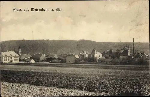 Ak Meisenheim am Glan Pfalz, Blick zum Ort
