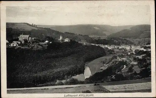 Ak Kyllburg in der Eifel, Panorama