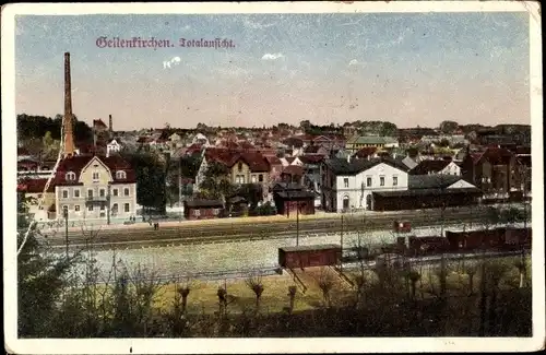 Ak Geilenkirchen Nordrhein Westfalen, Totalansicht