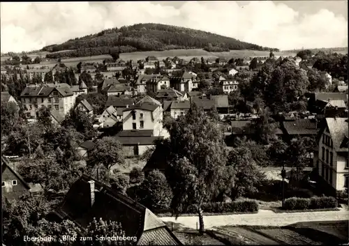 Ak Ebersbach in Sachsen Oberlausitz, Blick zum Schlechteberg