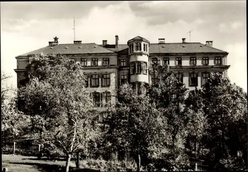 Ak Auerbach im Vogtland, Institut für Lehrerbildung, Außenansicht