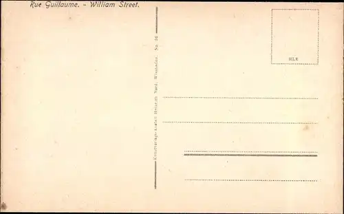 Ak Wiesbaden in Hessen, Wilhelmstraße