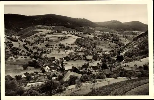 Ak Riersbach Oberharmersbach im Schwarzwald Baden, Panorama