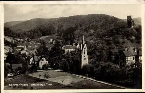 Ak Tautenburg in Thüringen, Panorama