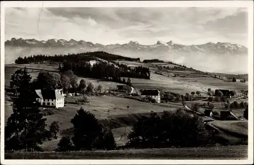 Ak Großherrischwand Herrischried am Hotzenwald, Kinder-Kur- u. Erholungsheim Dr. Ehmann, Panorama