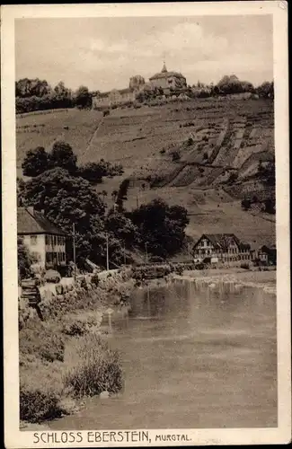 Ak Gernsbach im Schwarzwald, Schloss Eberstein