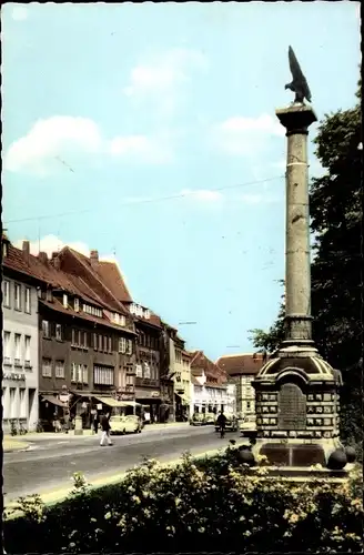 Ak Uelzen in Niedersachsen, Veerßer Straße, Denkmal