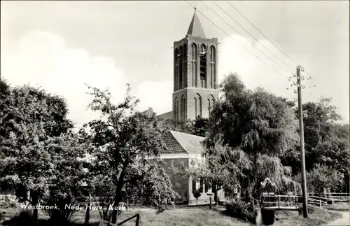 Ak Westbroek Utrecht Niederlande, Ned. Herv. Kerk
