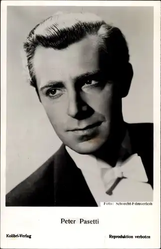 Ak Schauspieler Peter Pasetti, Portrait, Heimweh nach Dir