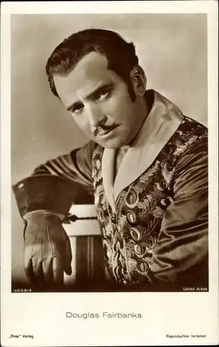 Ak Schauspieler Douglas Fairbanks, Portrait