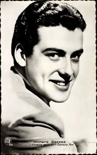 Ak Schauspieler Richard Greene, Portrait