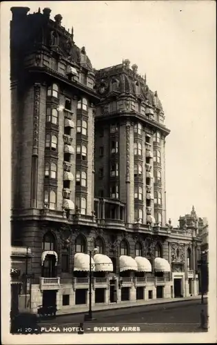 Ak Buenos Aires Argentinien, Plaza Hotel