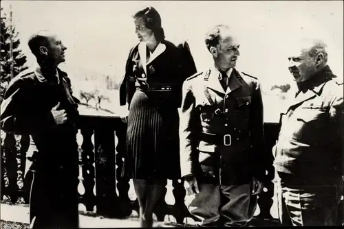 Ak Strobl in Salzburg, König Leopold III. von Belgien mit Mary Lilian Baels, Prinzessin von Rethy