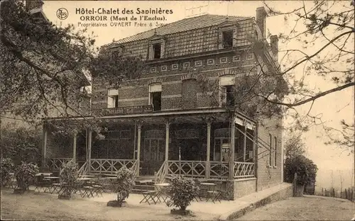 Ak Orroir Hennegau Wallonien, Hôtel Chalet des Sapinières