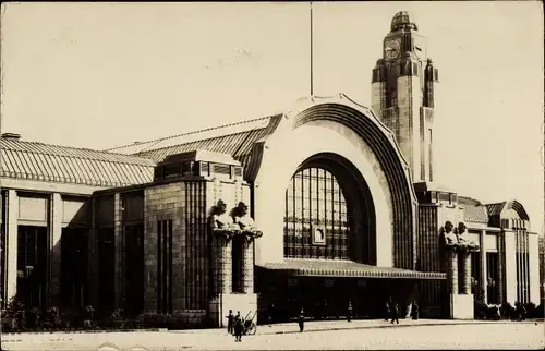 Ak Helsinki Helsingfors Finnland, Bahnhof