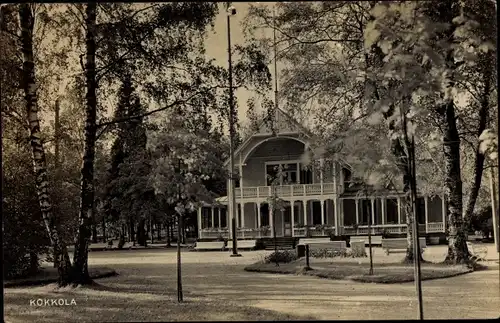 Ak Kokkola Karleby Gamlakarleby Finnland, Blick auf Haus