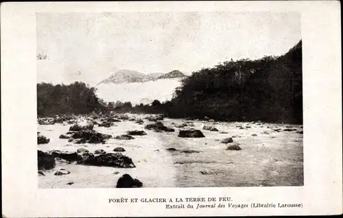 Ak Tierra del Fuego Feuerland Argentinien, Wald und Gletscher