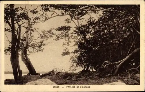 Ak Gabun, Paysage de l'Ogooué