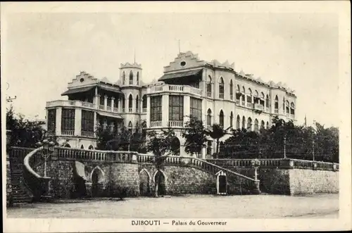 Ak Djibouti Dschibuti, Palais du Gouverneur