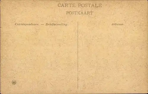 Ak Hamme Ostflandern, Drij Goten, Inondations de Mars 1906, Overstroomingen