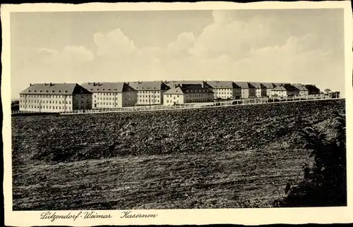 Ak Lützendorf Weimar in Thüringen, Kasernen