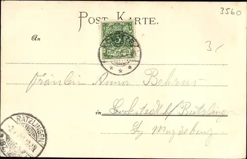 Ak Salzwedel in der Altmark, St. Katharinenkirche