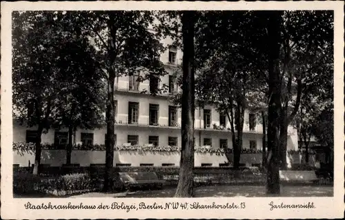Ak Berlin Mitte, Staatskrankenhaus der Polizei, Scharnhorststraße 13, Lachmund