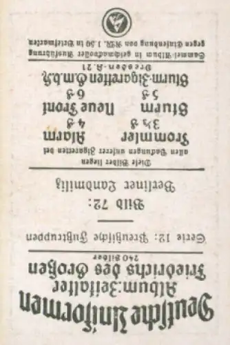 Sammelbild Deutsche Uniformen, Zeitalter Friedrichs des Großen, Serie 12 Bild 72 Berliner Landmiliz