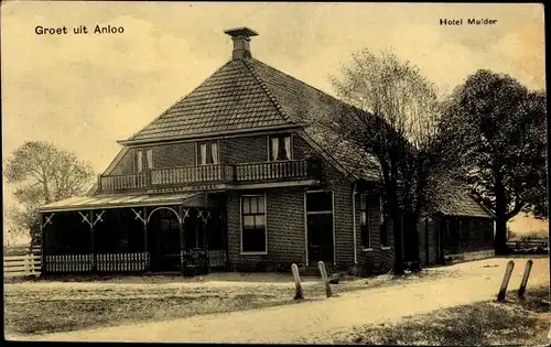 Ak Anloo Drenthe, Hotel Muider