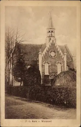 Ak Warmond Südholland, P. G. Kerk