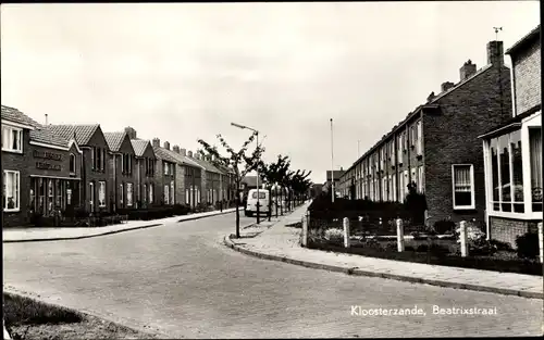 Ak Kloosterzande Zeeland Niederlande, Beatrixstraat