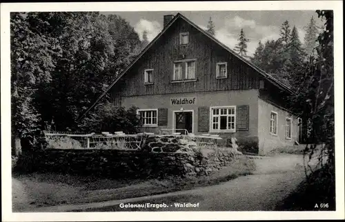 Ak Gelenau im Erzgebirge, Waldhof