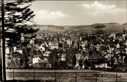 Ak Thum im Erzgebirge Sachsen, Panorama