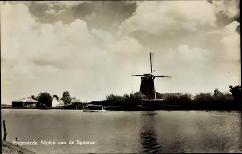 Ak Heemstede Nordholland Niederlande, Molen aan de Spaarne