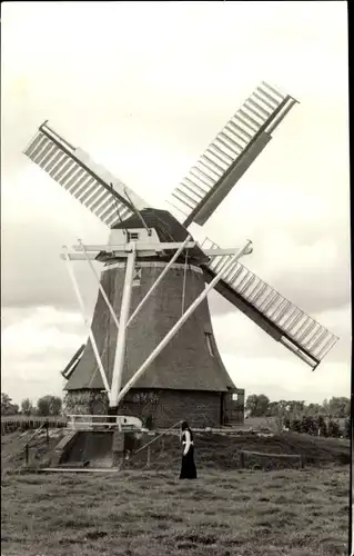 Ak Leegkerk Groningen Niederlande, De Jonge Held watterschap De Jonge Held