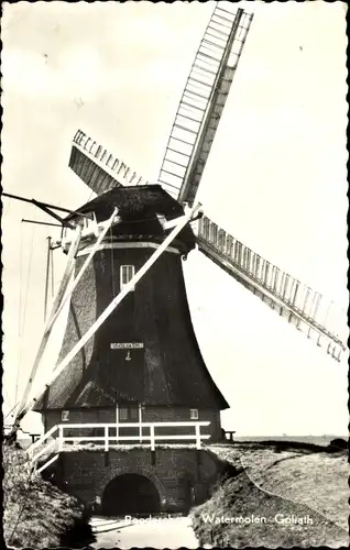 Ak Niederlande, Watermolen Goliath
