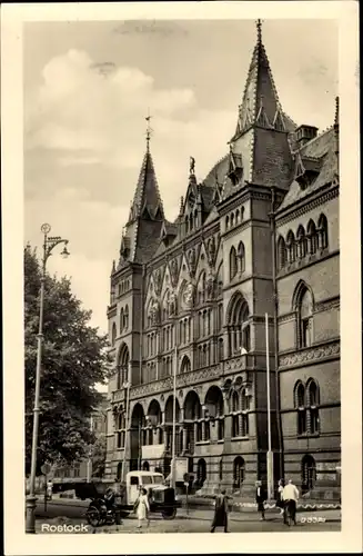 Ak Rostock in Mecklenburg, Ständehaus, Oberlandesgericht