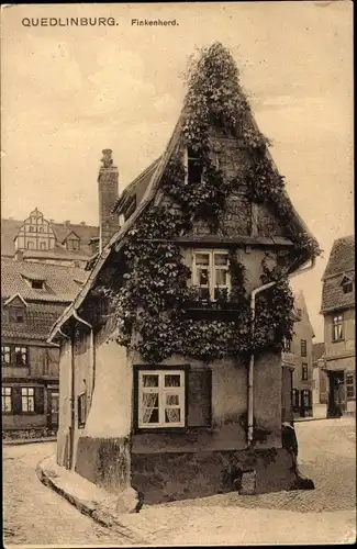 Ak Quedlinburg im Harz, Finkenherd