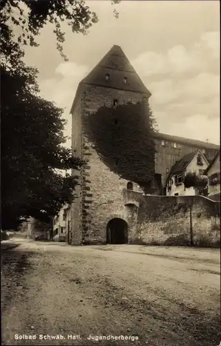 Ak Schwäbisch Hall in Württemberg, Jugendherberge