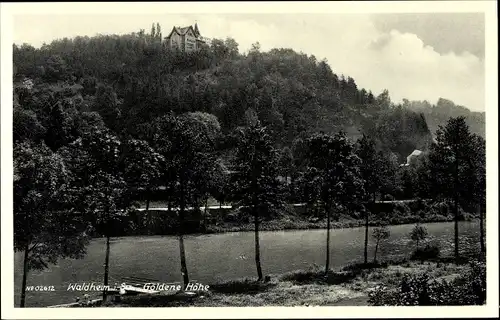 Ak Waldheim in Sachsen, Goldene Höhe