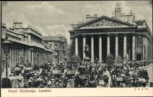 Ak London City England, Royal Exchange
