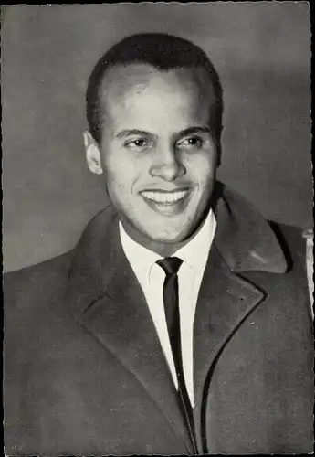 Ak Schauspieler Harry Belafonte, Portrait