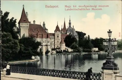 Ak Budapest Ungarn, Landwirtschaftliches Museum