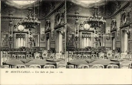 Stereo Ak Monte Carlo Monaco, Une Salle de Jeux