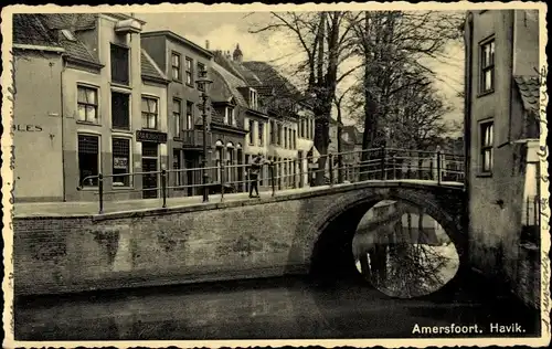 Ak Amersfoort Utrecht Niederlande, Havik, Brücke