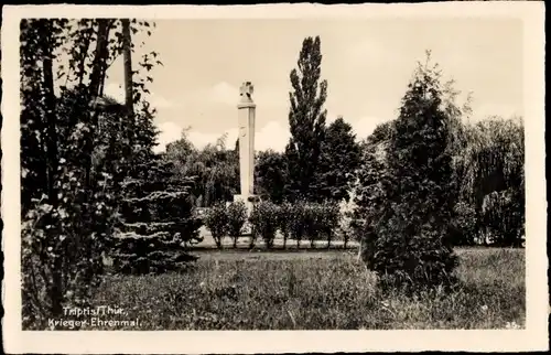 Ak Triptis in Thüringen, Kriegerehrenmal