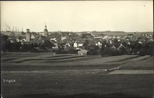 Foto Ak Triptis in Thüringen, Panorama